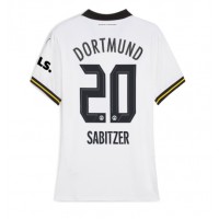 Fotbalové Dres Borussia Dortmund Marcel Sabitzer #20 Dámské Alternativní 2024-25 Krátký Rukáv